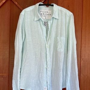 Size XS  - Frank & Eileen 100% linen shirt